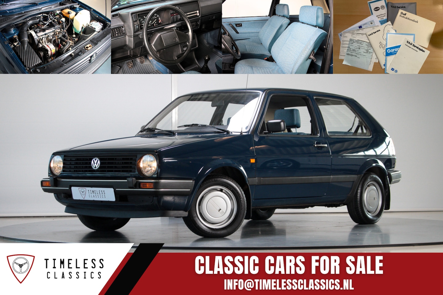 Volkswagen Golf - CL 1.8i Mk2 | 25,000 km! - AutoWereld.nl
