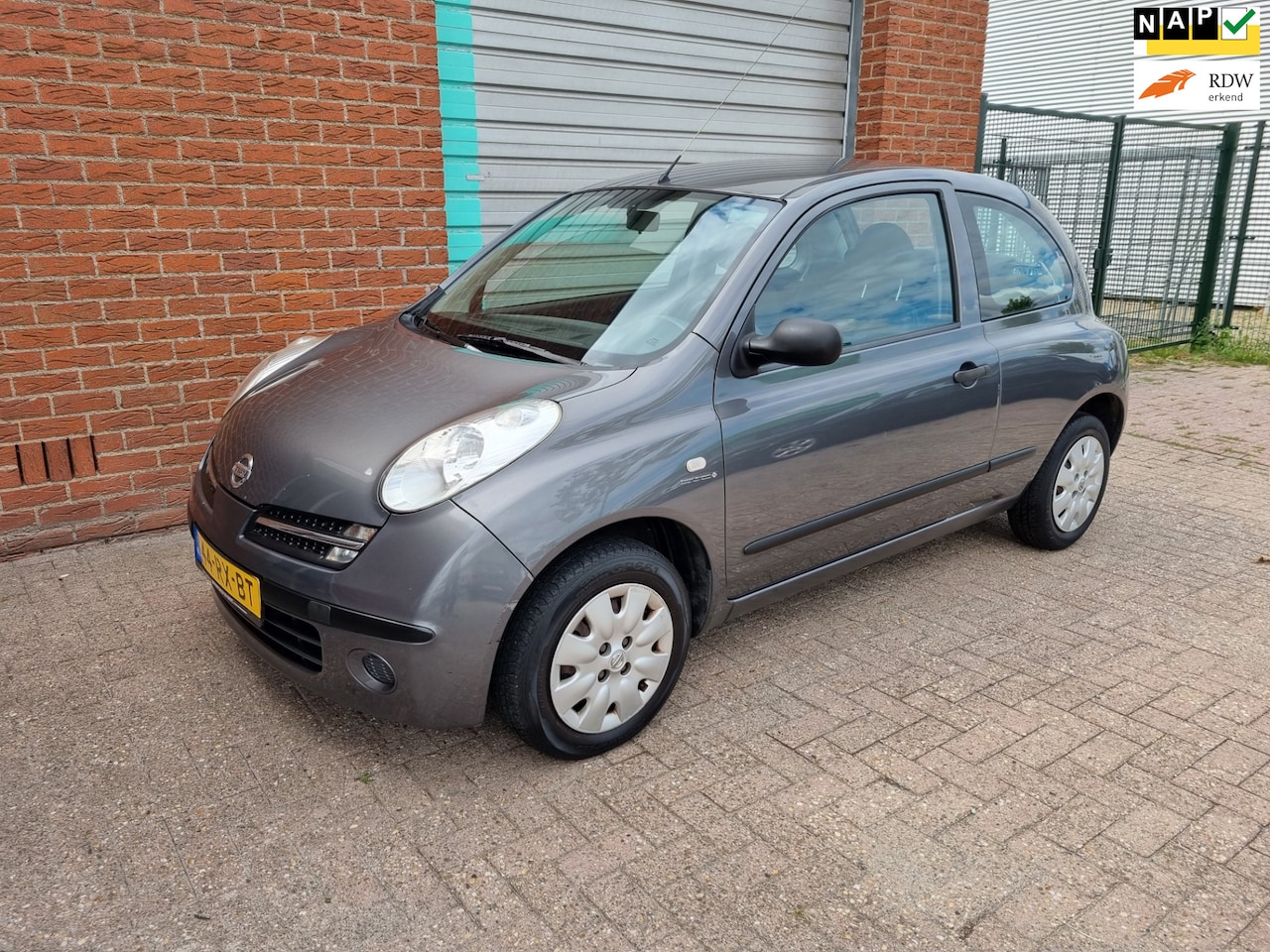 Nissan Micra - 1.2 Visia 3-Drs Airco! Bj:2005 NAP! - AutoWereld.nl