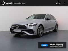 Mercedes-Benz C-klasse Estate - 300e 140 Years Edition | Panoramaschuifdak | Night Pakket | AMG-line | Alpine grijs |