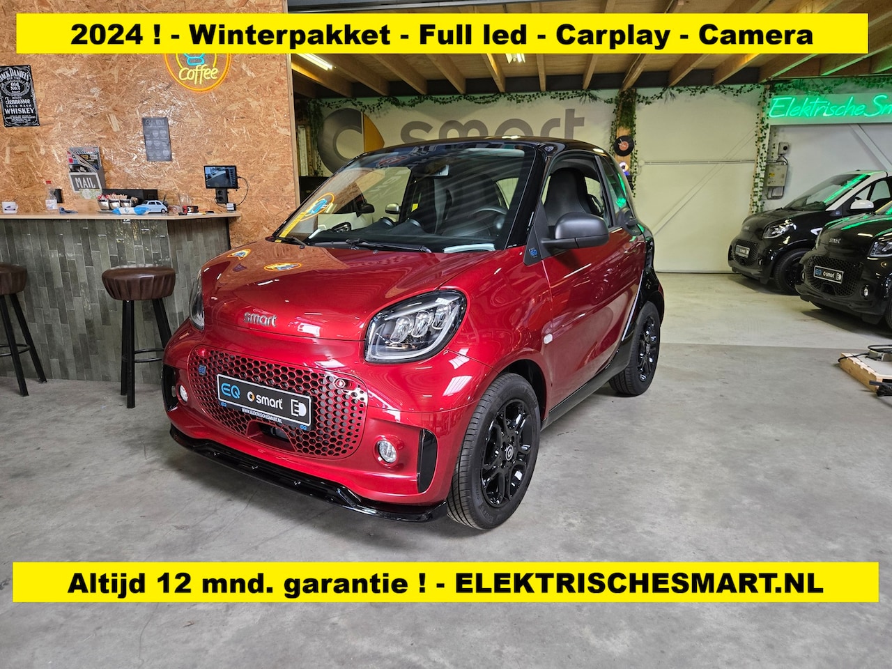Smart Fortwo - EQ Comfort PLUS - 2024 ! - Winterpakket - Full Led - Camera - Carplay / Android Auto - AutoWereld.nl