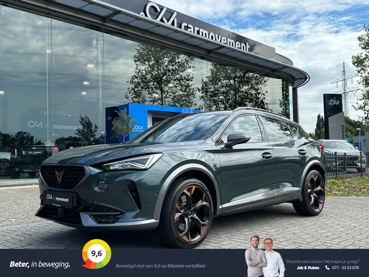CUPRA Formentor - 1.4 e-Hybrid VZ 245PK Copper Edtion | Navi | Camera | Stoelverw - AutoWereld.nl