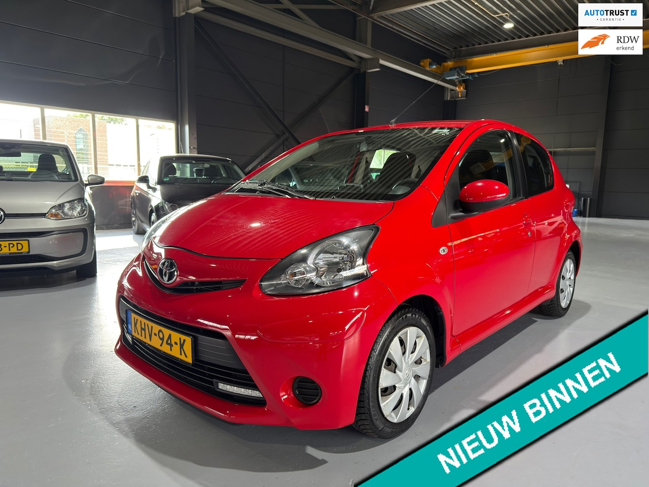 Toyota Aygo - 1.0 VVT-i Aspiration Dealer onderhouden|Navigatie|Bleutooth - AutoWereld.nl