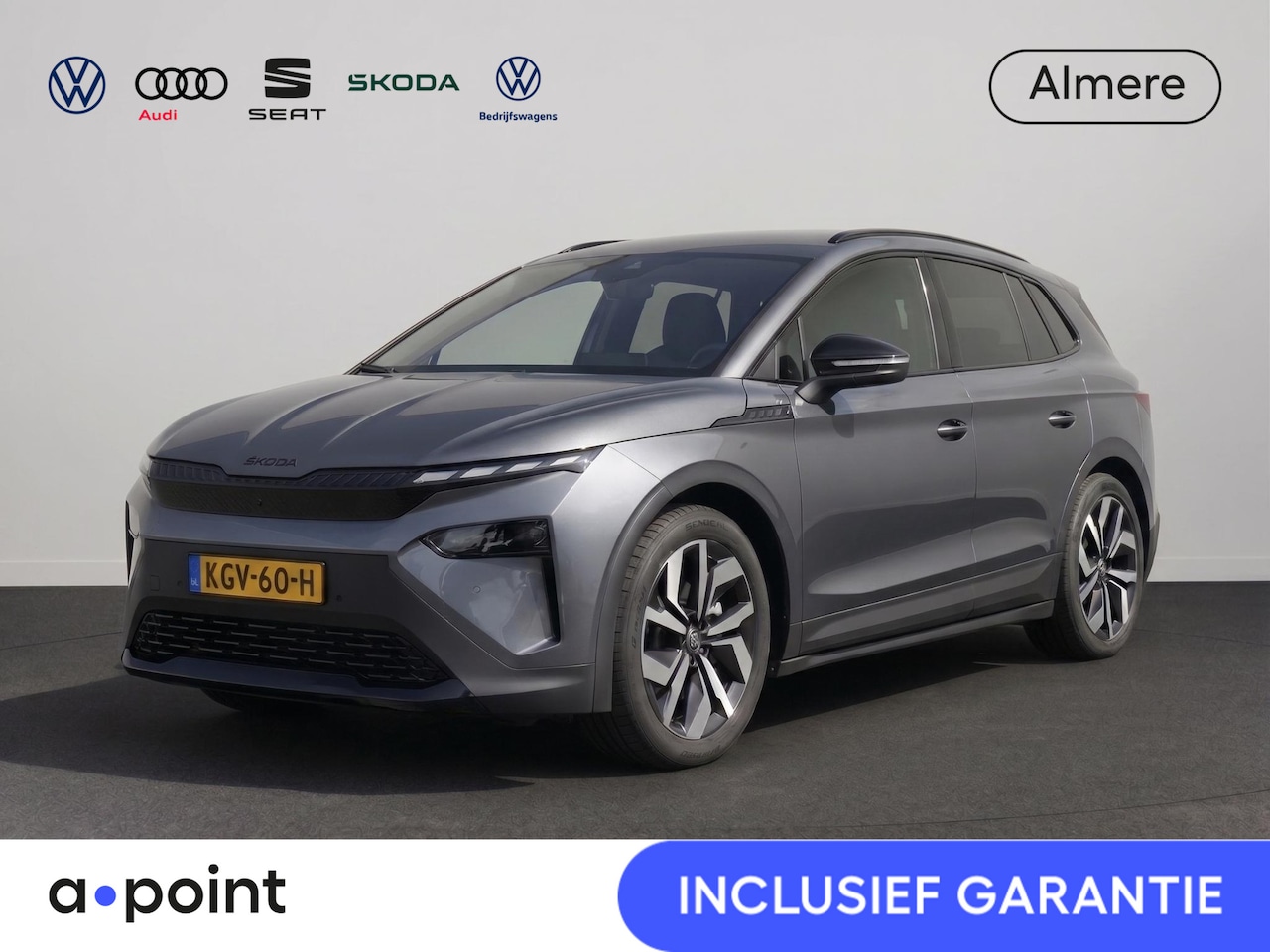 Skoda Elroq - 85 Sportline 286pk | Canton Audio | Blindspot | Stuur + stoelverwarming | Memory | - AutoWereld.nl