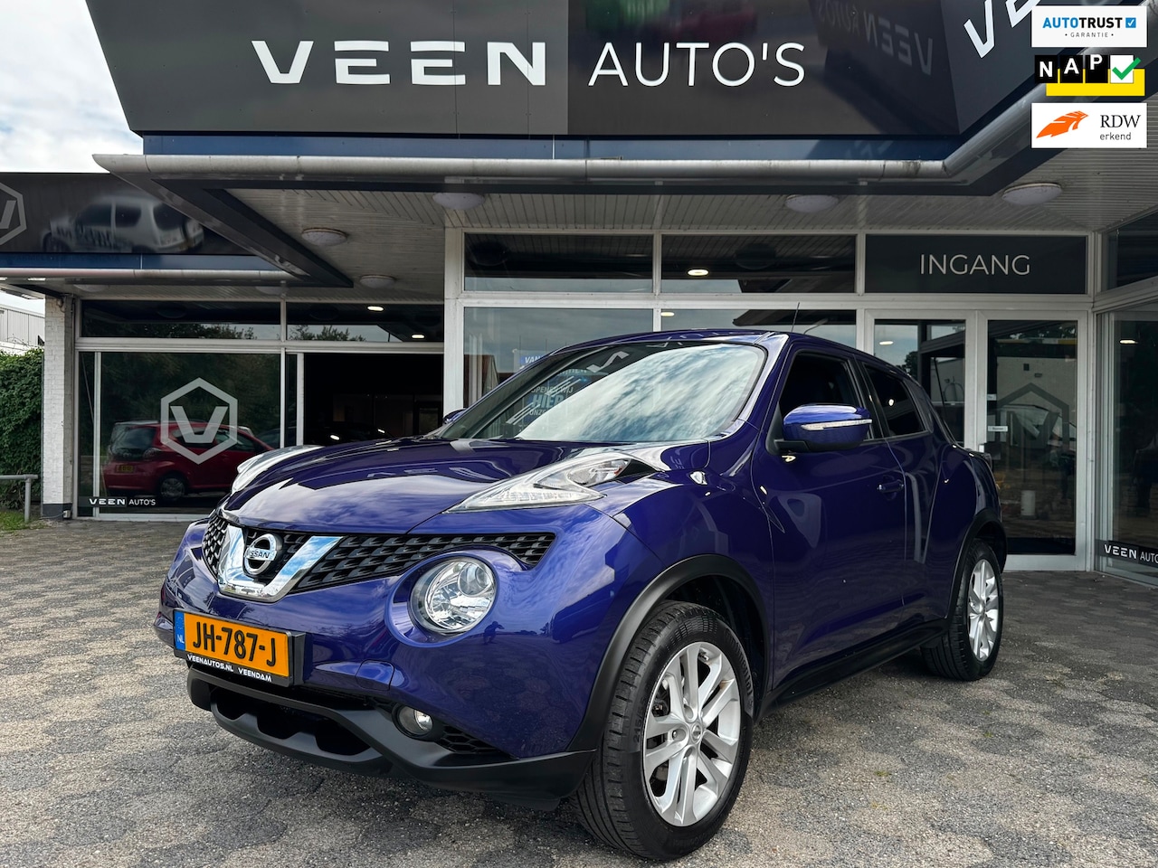 Nissan Juke - 1.2 DIG-T S/S N-Connecta Luxe Camera Trekhaak NAP! - AutoWereld.nl