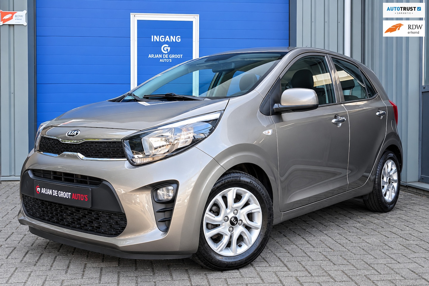 Kia Picanto - 1.2 84PK AUTOMAAT Airco Camera Carplay® 100% Dealer onderhouden. - AutoWereld.nl