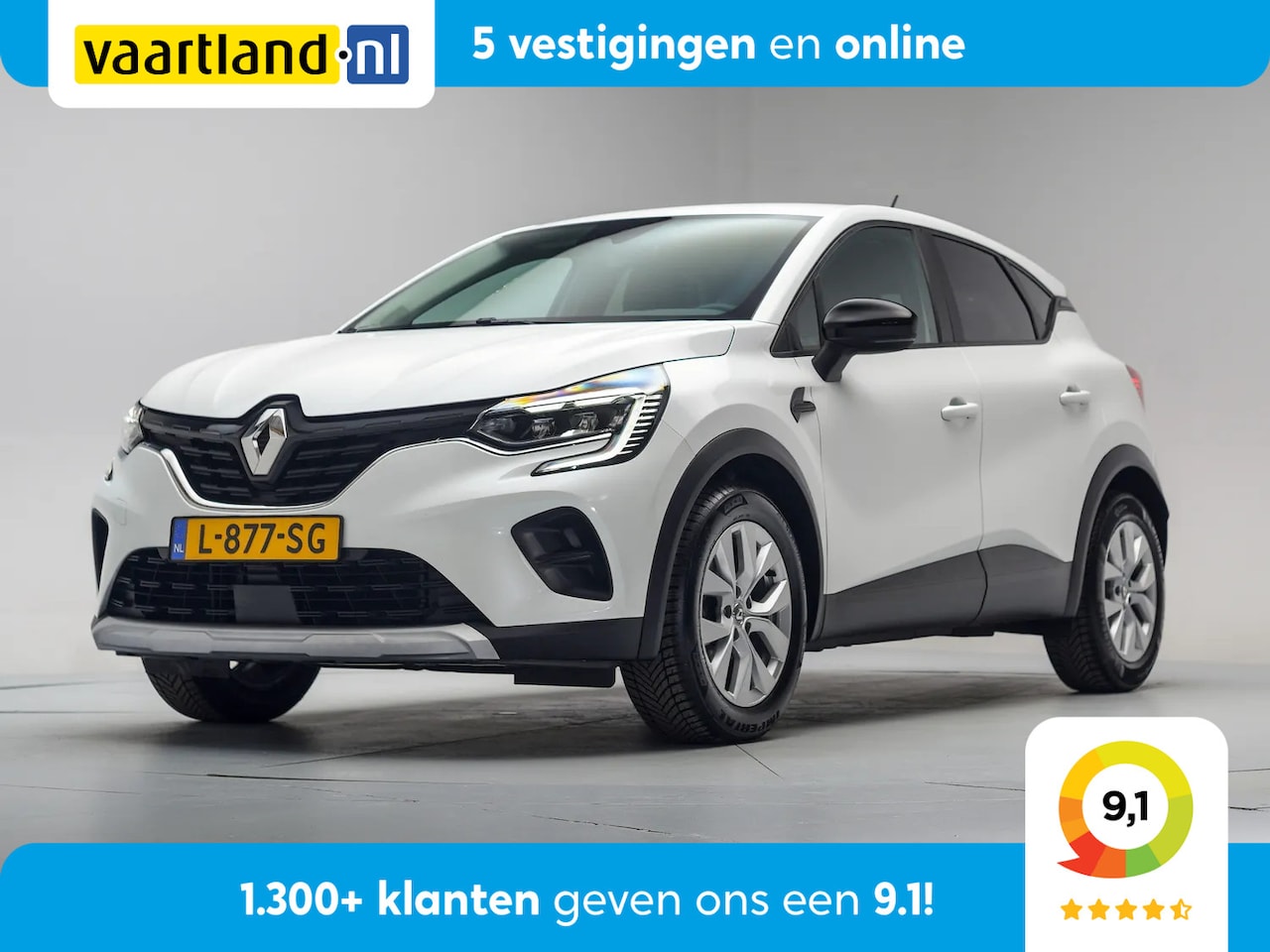 Renault Captur - 1.0 TCe 90 Business Zen [ Navi PDC Cruise LED Apple / Android ] - AutoWereld.nl