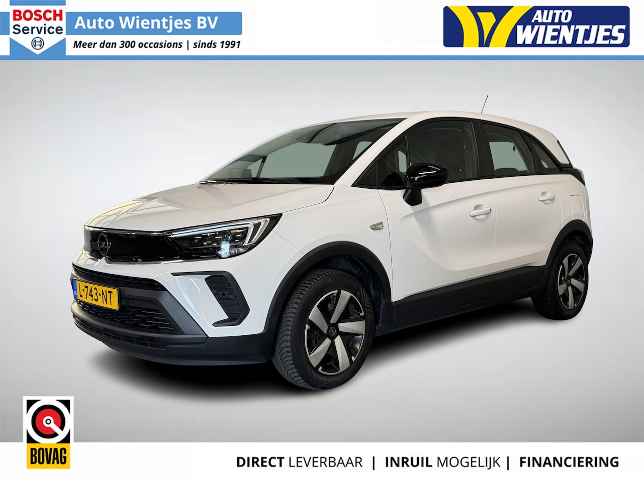 Opel Crossland - 1.2 Turbo | Edition | Airco-Ecc | Cruise | Navi | Camera - AutoWereld.nl