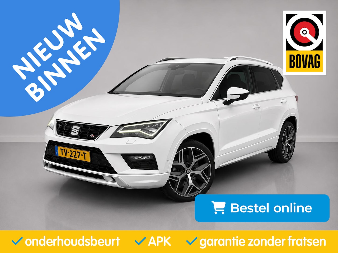SEAT Ateca - 1.5 TSI FR Business Intense| Upgrade Pakket|ACC|Dode hoek|Led|PRemium Audio| +winterwielen - AutoWereld.nl