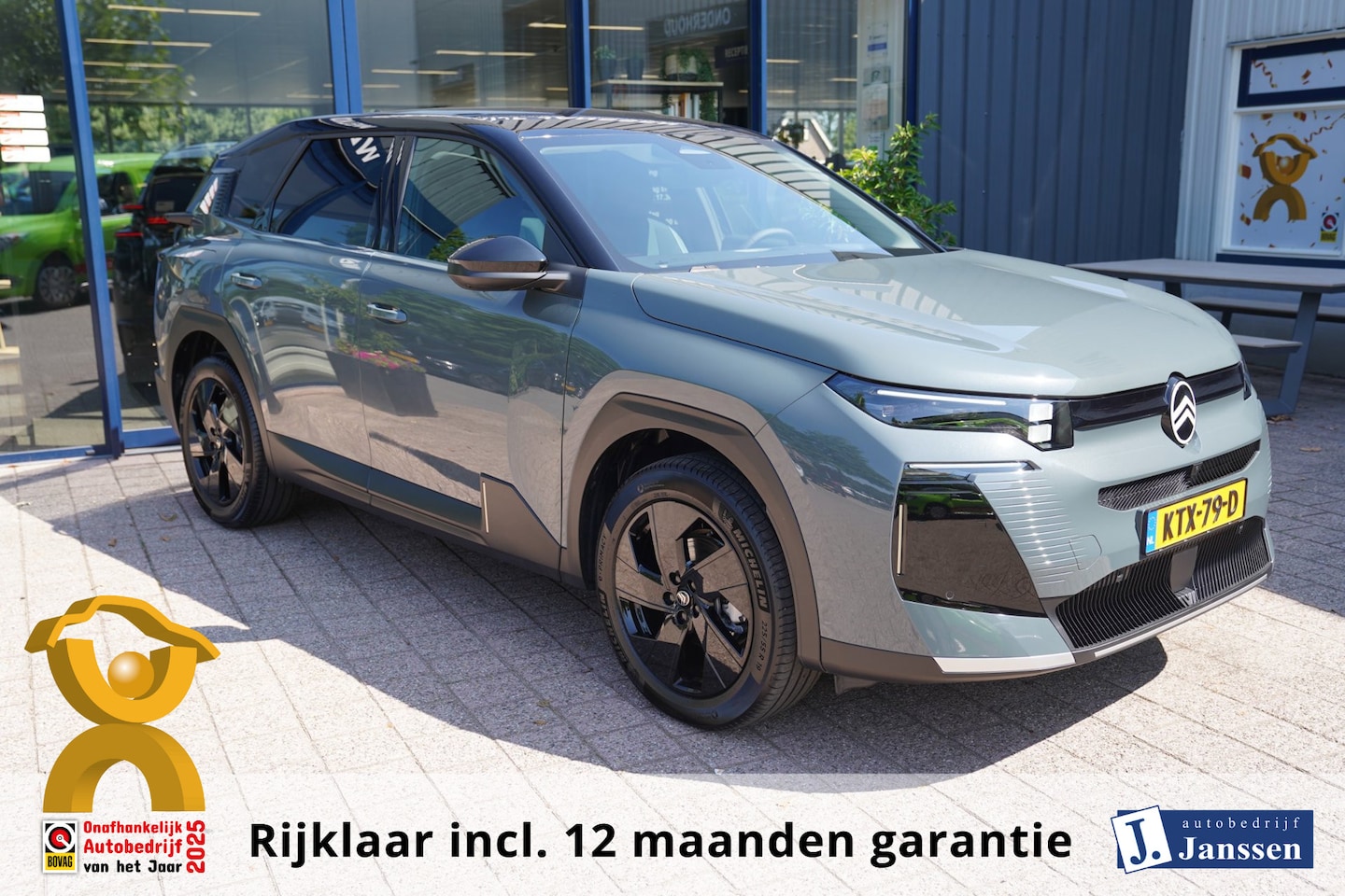Citroën C5 Aircross - 1.2 Hybrid 145 Max|Prijs rijklaar incl 12 mnd garantie|Memory+Leder 360 Camera HUD Navi - AutoWereld.nl