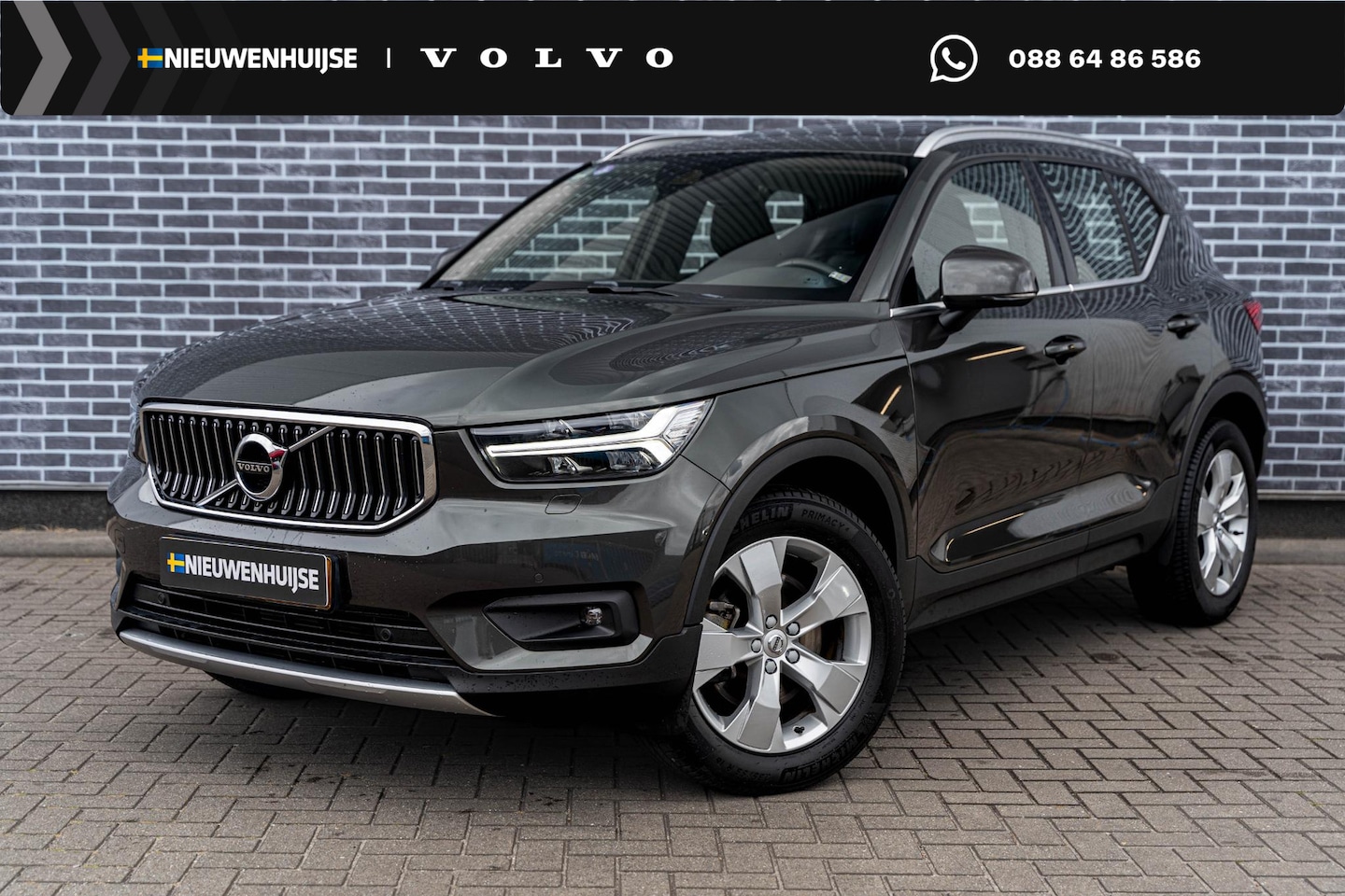 Volvo XC40 - 2.0 T4 Inscription | Trekhaak | Panoramadak | Achteruitrijcamera | BLIS | Cruise Control A - AutoWereld.nl