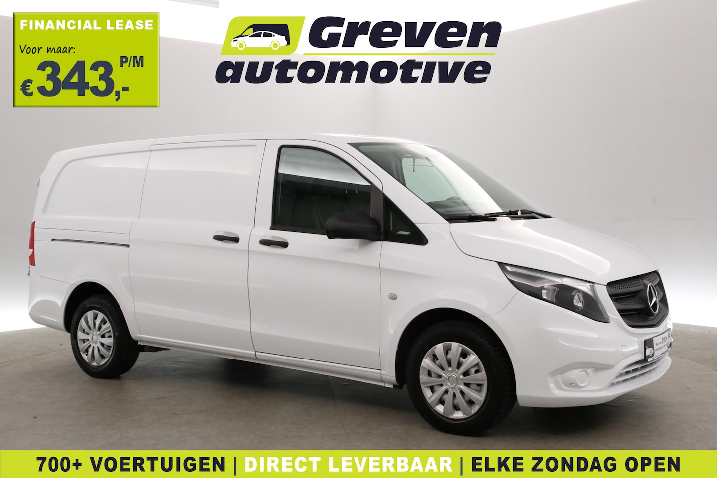 Mercedes-Benz Vito - 114 CDI Lang | Automaat | Airco | Cruise | 3 Zits | Trekhaak | Parkeersens. - AutoWereld.nl