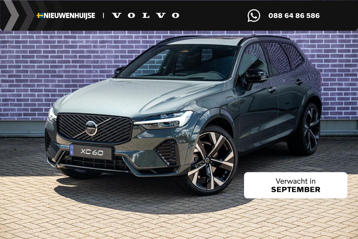 Volvo XC60 - 2.0 T8 Plug-in hybrid AWD Ultra Dark Exec. Ed. | Google | Long Range | Panoramadak | Bower - AutoWereld.nl