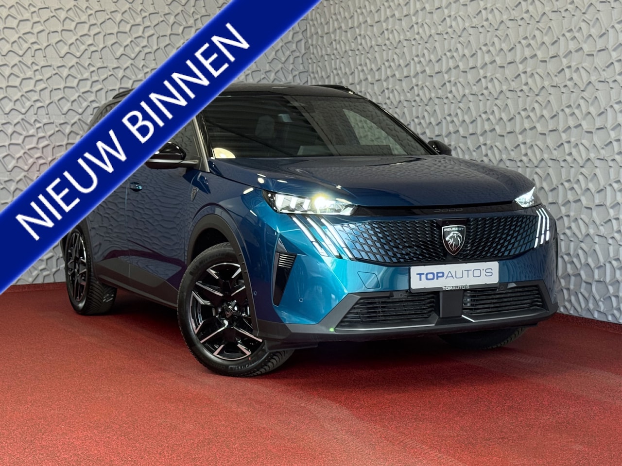 Peugeot 5008 - 1.2 GT NIEUWE AUTO 7PERS OPENDAK STOEL/STUUR VERW. ELEK.KLEP LED Copy - AutoWereld.nl