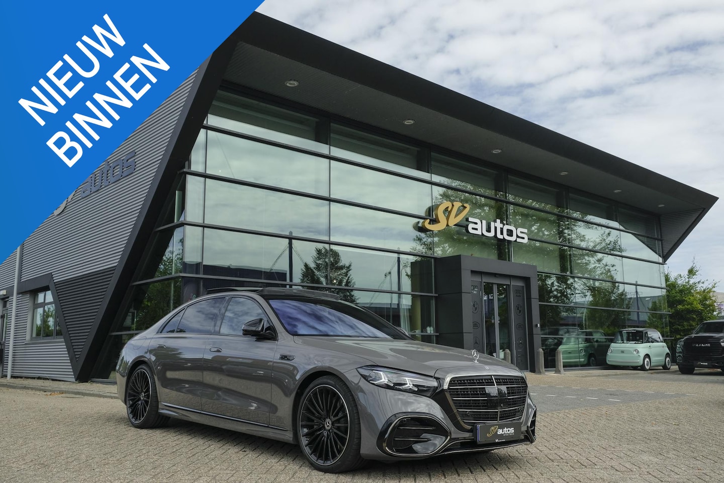 Mercedes-Benz S-klasse - S450d AMG 390pk Lang MJ 2027 VOL!! Chauffeurspakket Rear entertainment 4-seater *BTW* - AutoWereld.nl