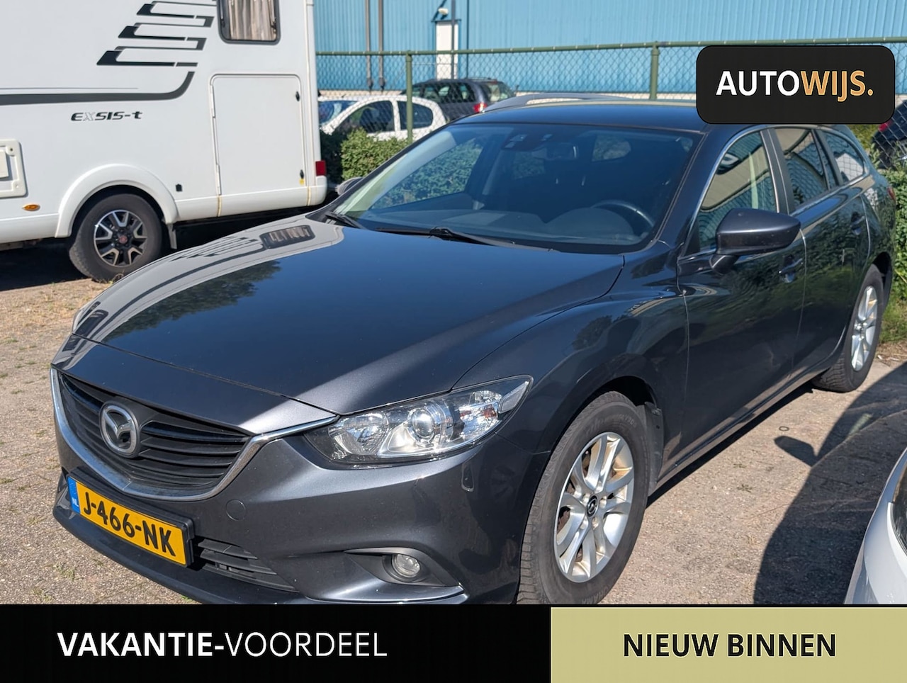Mazda 6 Sportbreak - 2.0 HP TS+|XENON|CAMERA|NAVI|148DKM|TREKHAAK - AutoWereld.nl