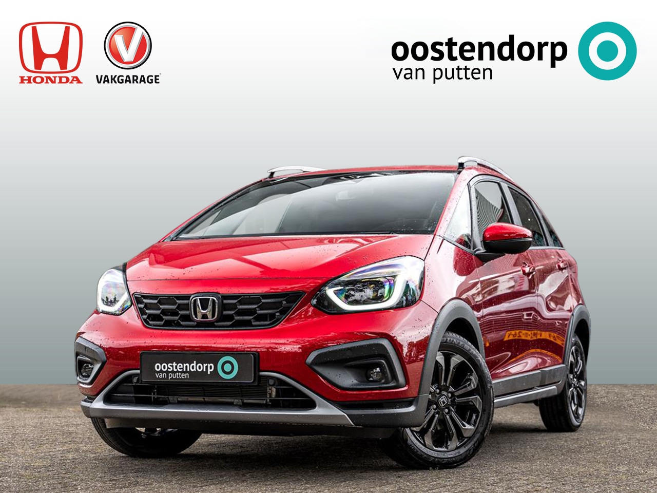 Honda Jazz - 1.5 Full Hybrid Automaat Advance Crosstar | Premium Crystal Red | 8 jaar garantie | Nieuwe - AutoWereld.nl