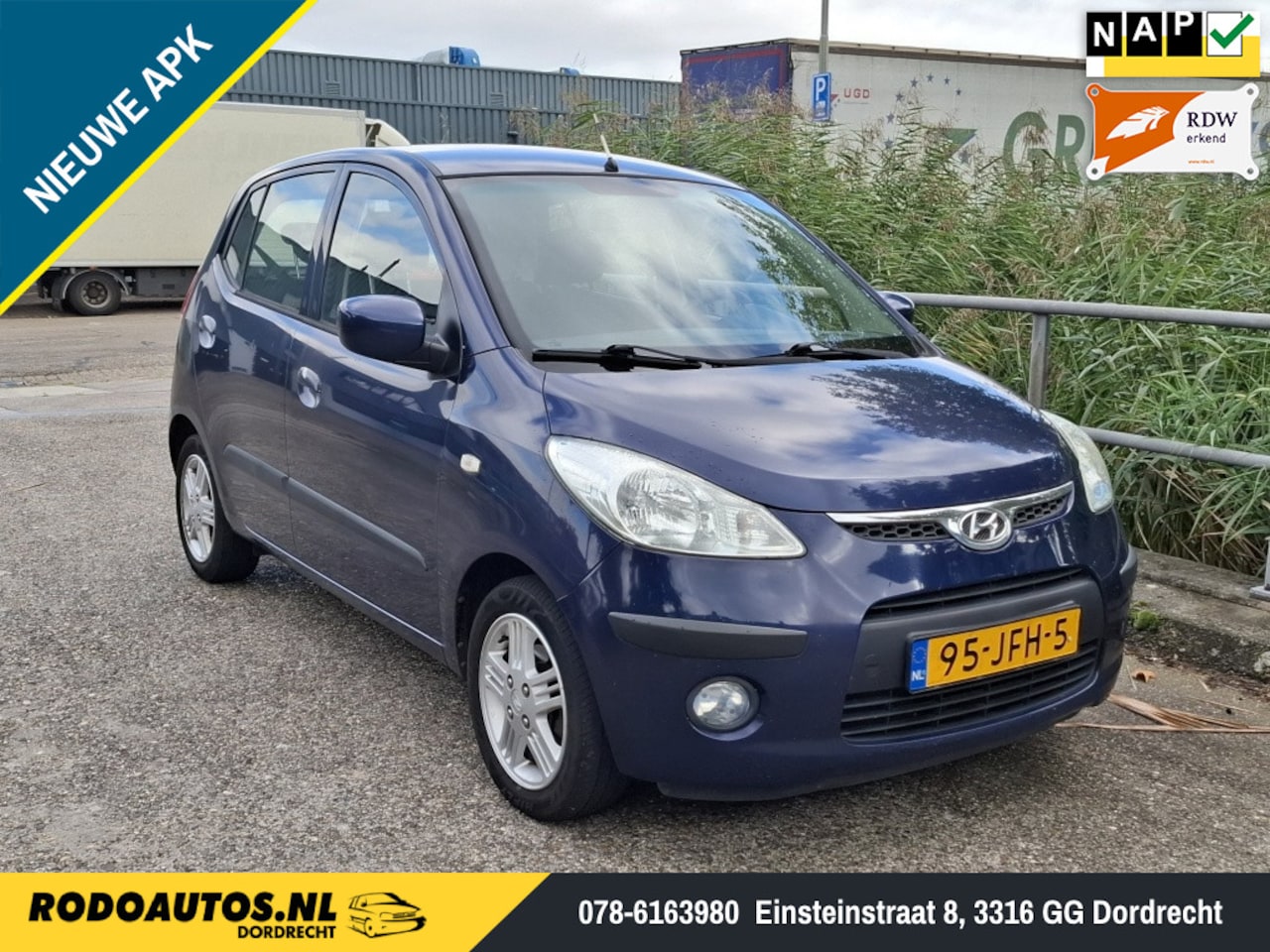 Hyundai i10 - 1.25i i-Catcher 5Drs Airco Nw APK ✅ - AutoWereld.nl