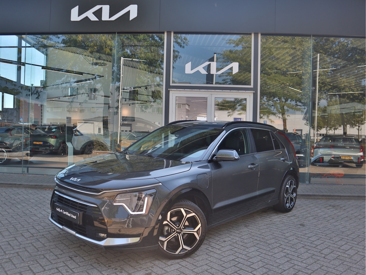 Kia Niro - 1.6 GDi PHEV Plug-In ExecutiveLine 27.246km! | Navigatie | Leder | Stoel/Stuurverwarming | - AutoWereld.nl