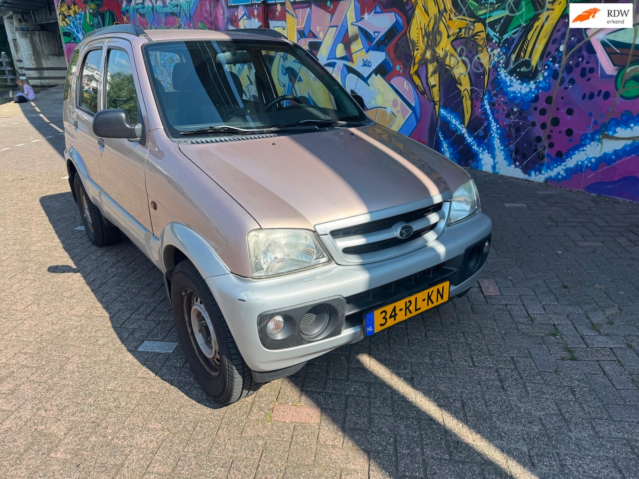 Daihatsu Terios - 1.3 SXE Airco elektrische ramen centrale vergrendeling mooie auto rijd goed trekhaak afnee - AutoWereld.nl