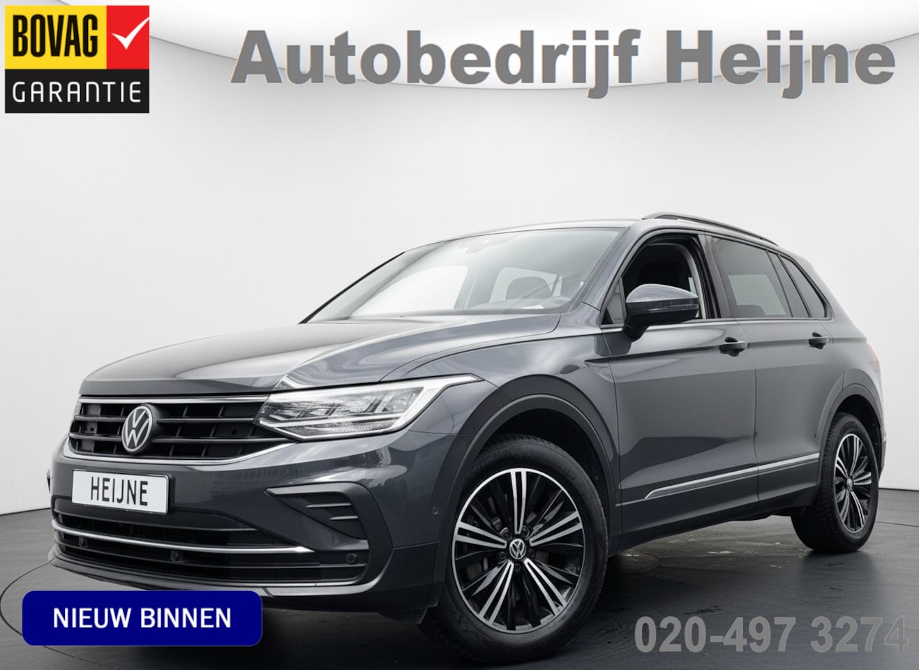 Volkswagen Tiguan - TSI 245PK eHYBRIDE DSG LIFE VIRTUAL/CAMERA/NAVI - AutoWereld.nl