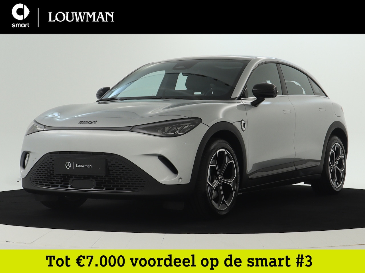 Smart #3 - Pro 49 kWh Actieprijs € 29.495,- | Dodehoekdetectie | Apple CarPlay/Android auto | Adapt. - AutoWereld.nl