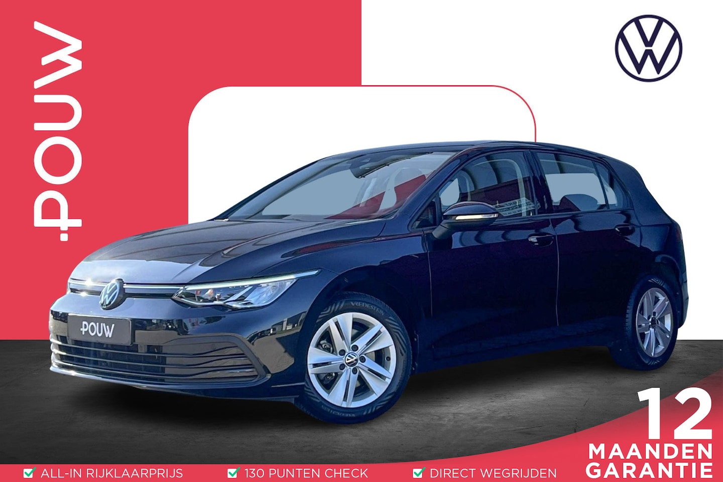 Volkswagen Golf - 1.0 TSI 110pk Life | Navigatie | App Connect | Camera - AutoWereld.nl