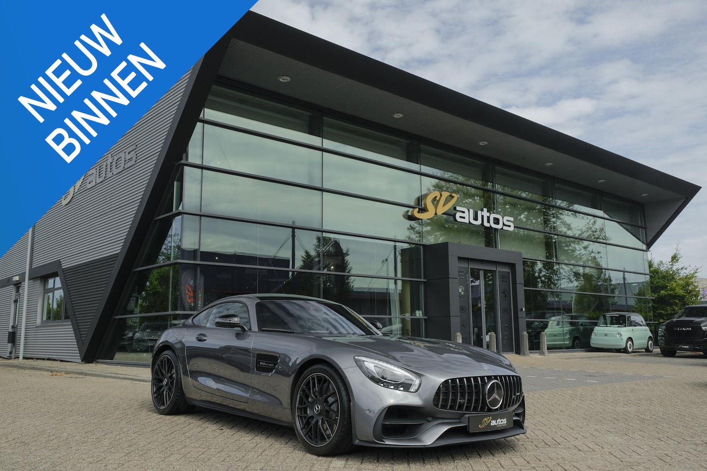 Mercedes-Benz AMG GT - 4.0 V8 Aero Pack Panoramadak Sportuitlaat Burmester Leder exclusief Led 20" LMV - AutoWereld.nl