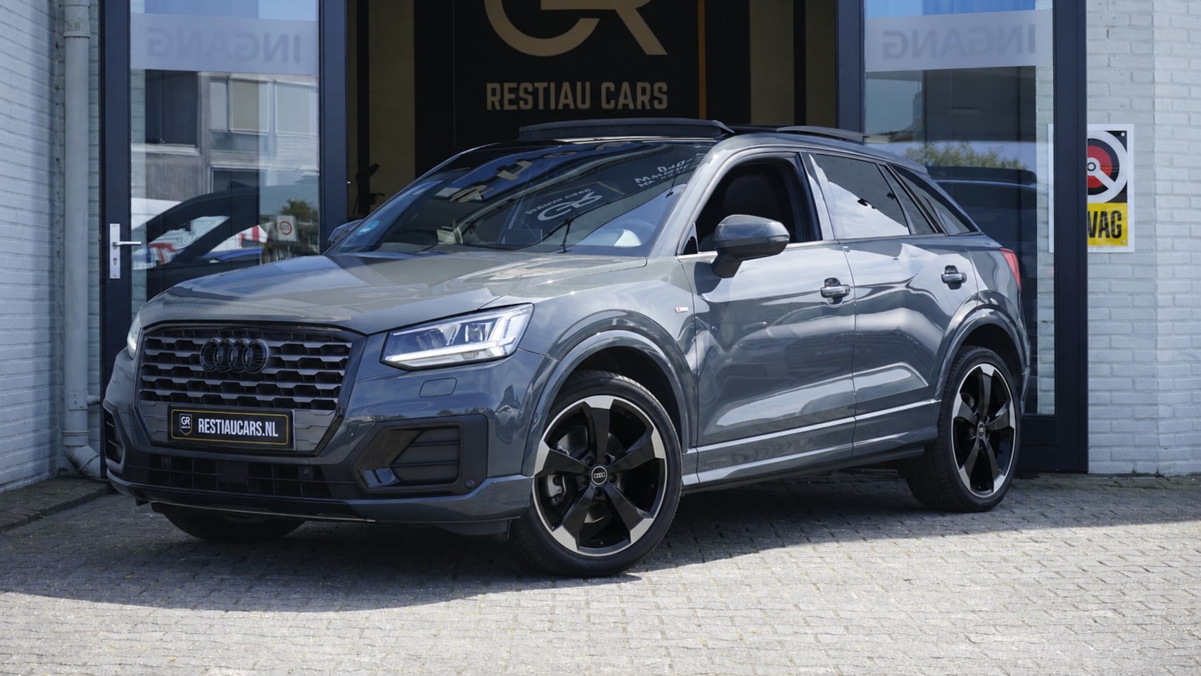 Audi Q2 - 35 TFSI 1.4 S-Line AUTOMAAT-AUDI SOUND-CAMERA-CLIMA-FULL LED-KEYLESS-NAVIGATIE-PANORAMA-ST - AutoWereld.nl
