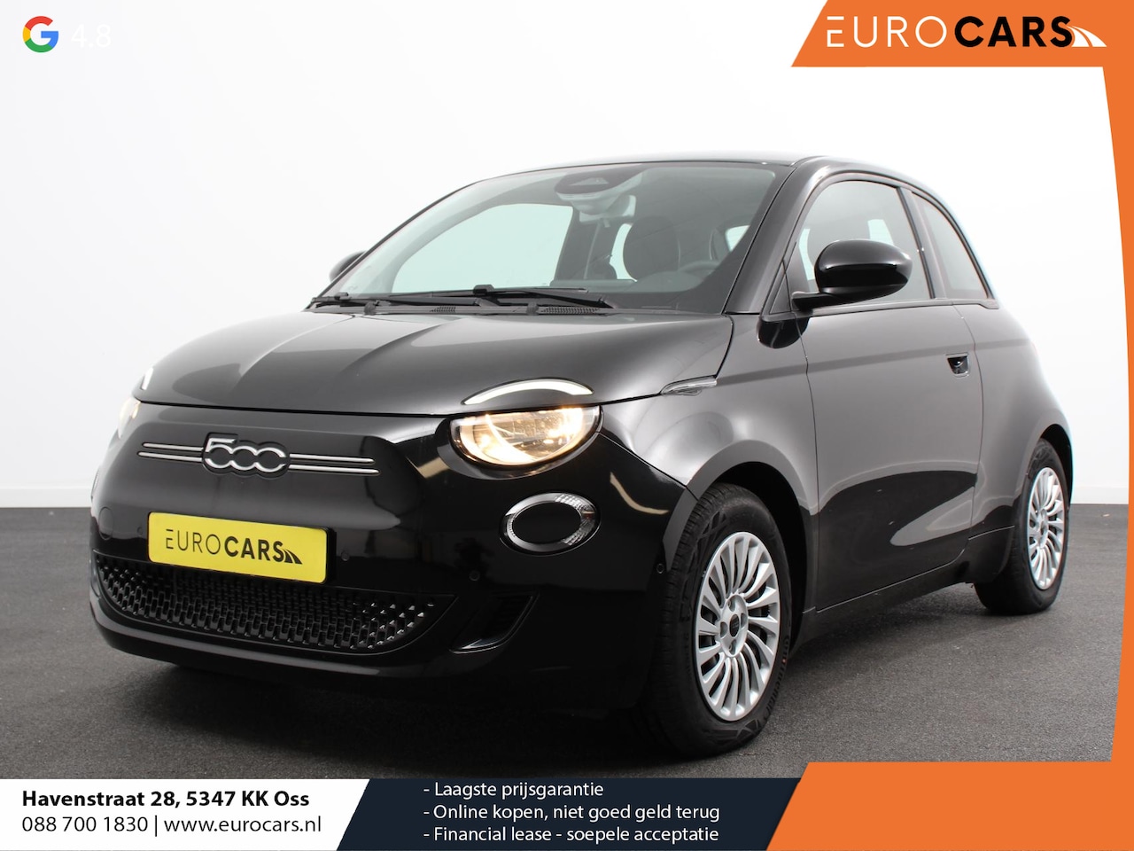 Fiat 500e - Berline 42 kWh Automaat Climate control Cruise control Achteruitrijcamera Led Navigatie Ap - AutoWereld.nl