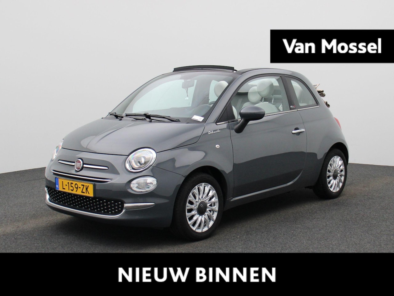 Fiat 500 C - 1.0 Hybrid Dolcevita | Apple Carplay / Android Auto | Airconditioning | Cruise Control | L - AutoWereld.nl