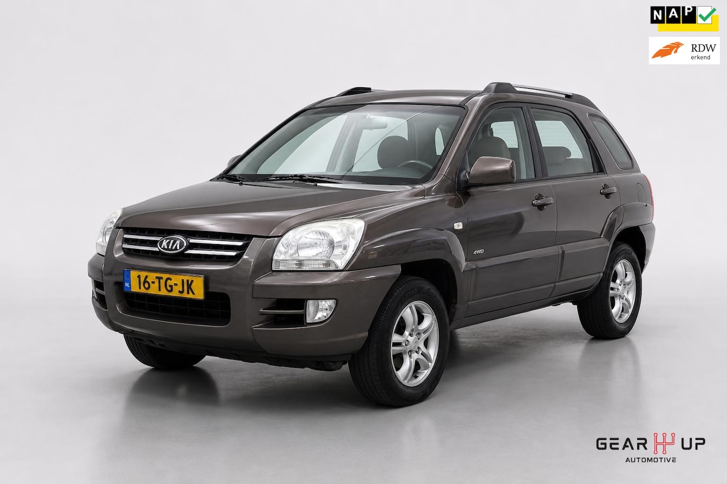 Kia Sportage - 2.7 V6 Adventure 4WD CLIMA|LEER|CRUISE|LM|NAP| - AutoWereld.nl