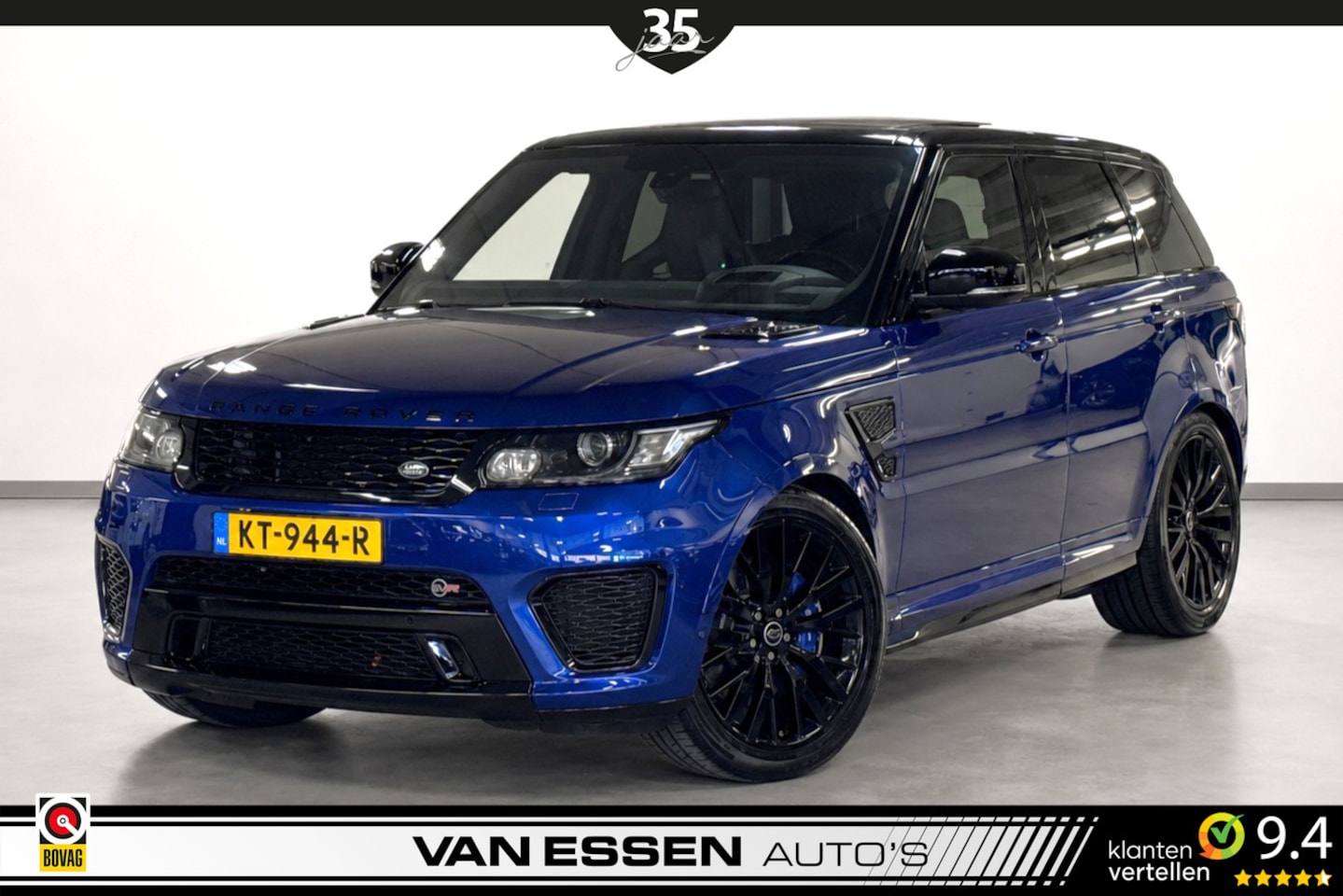 Land Rover Range Rover Sport - 5.0 V8 Supercharged SVR Pano Carbon Head-Up Meridian Vol Opties! Unieke Kleur! - AutoWereld.nl