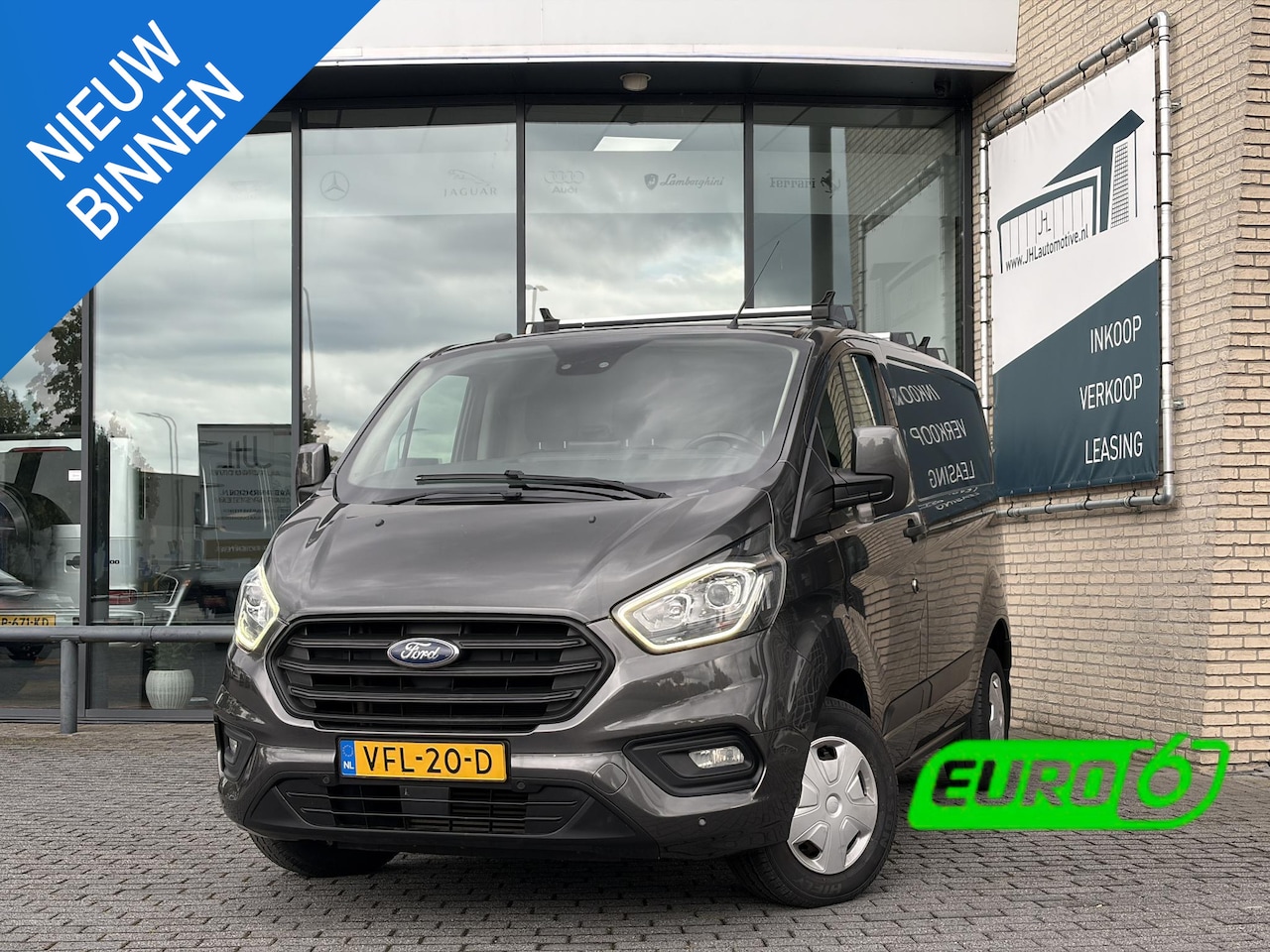 Ford Transit Custom - 280 2.0 TDCI L1H1*A/C*CRUISE*NAVI*HAAK*DAKDRAGERS* - AutoWereld.nl