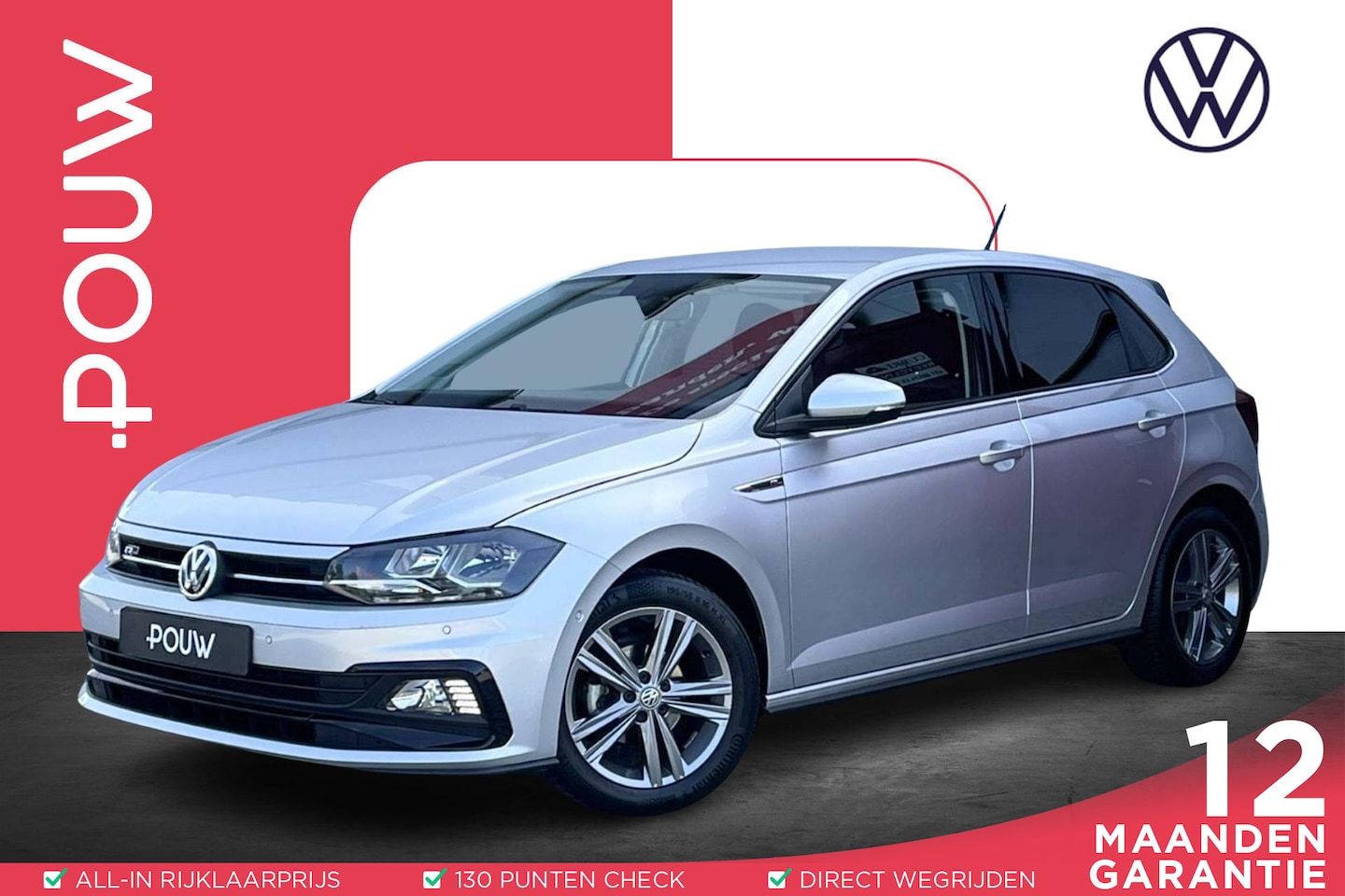 Volkswagen Polo - 1.0 TSI 95pk Highline Business R | Navigatie | Camera | Stoelverwarming - AutoWereld.nl