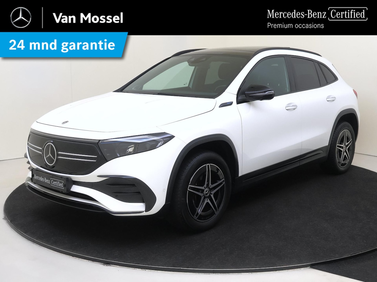 Mercedes-Benz EQA - 250 Business Solution AMG 67 kWh / Burmester / Headup-Display / 360Graden-Camera / Panarom - AutoWereld.nl
