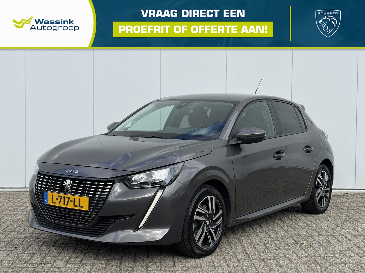 Peugeot 208 - 1.2 PureTech Allure | Navigatie | Parkeersensoren | Full Led | CarPlay | - AutoWereld.nl