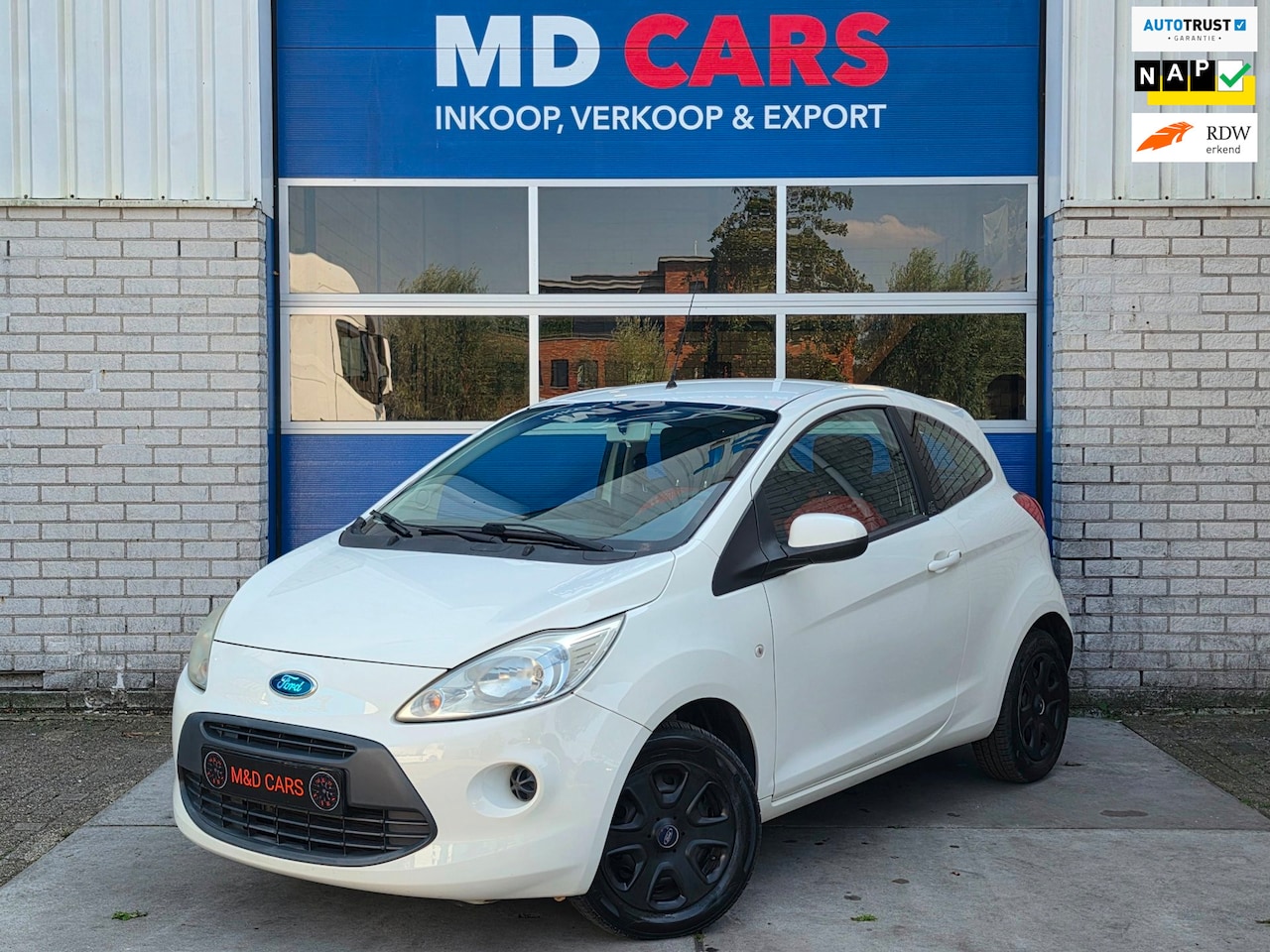 Ford Ka - 1.2 Cool&Sound AIRCO/NAP/ELEK RAMEN/AUX - AutoWereld.nl