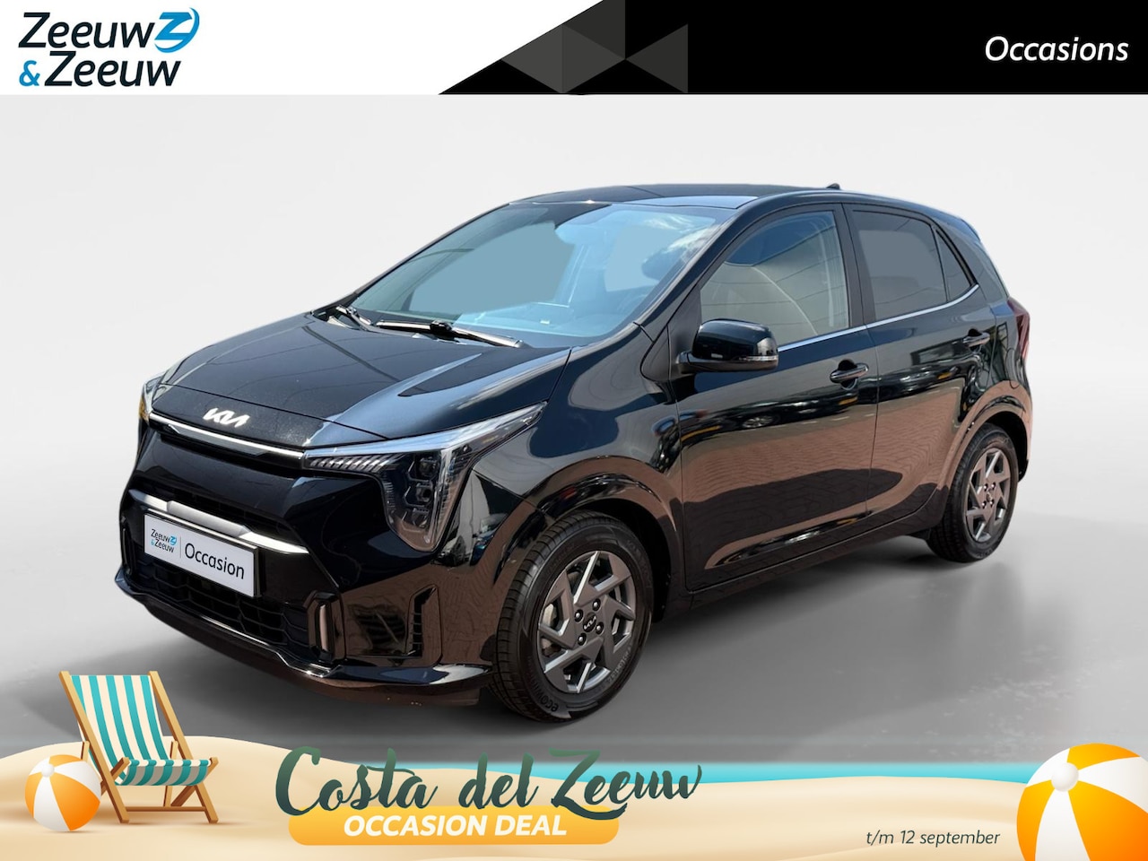 Kia Picanto - 1.0 DPI DynamicPlusLine Automaat | 1e Eigenaar | Dealer onderhouden | Metallic lak | Fabri - AutoWereld.nl