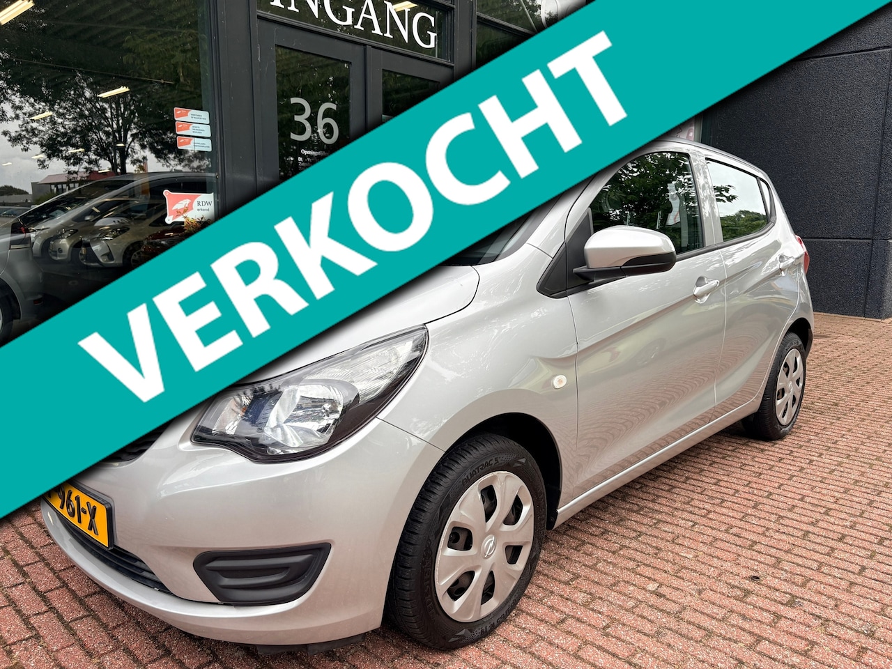 Opel Karl - 1.0 ecoFLEX Edition 70Dkm NAP!/Airco/Cruise/PDC - AutoWereld.nl