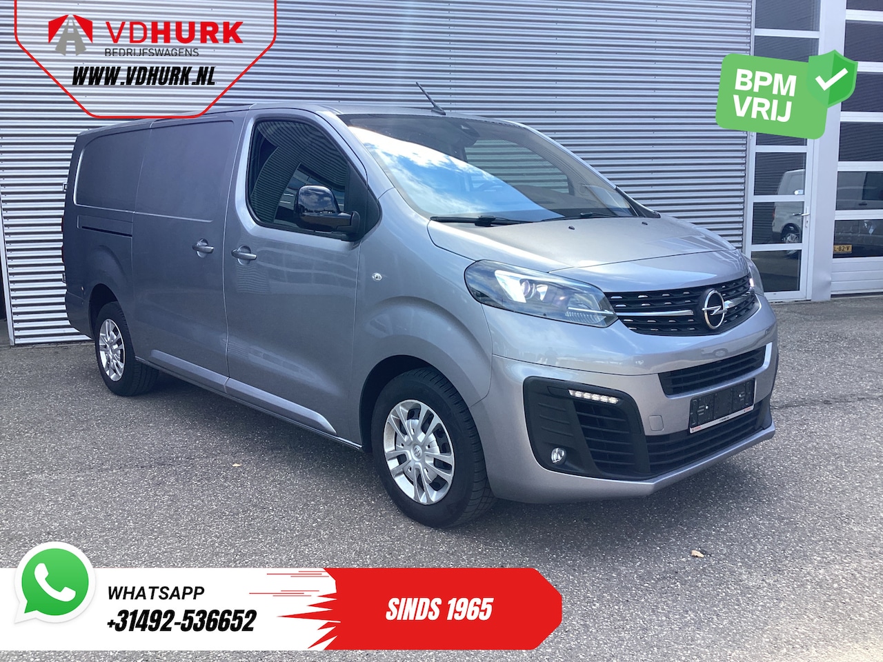 Opel Vivaro - 2.0 HDI 145 pk Aut. L3 LED/ 2x Schuifdeur/ Carplay/ Keyless/ Airco/ Camera/ Cruise/ PDC/ - AutoWereld.nl