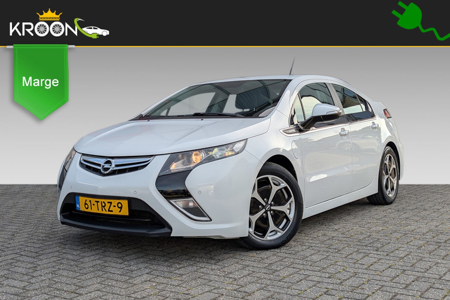 Opel Ampera - 1.4 Plug-In Hybride Navi Leer Camera - AutoWereld.nl