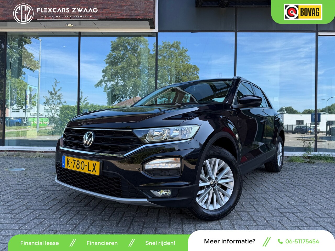 Volkswagen T-Roc - 1.0 TSI Style Business - Navi - Airco - Parkeerhulp - Org.NL - AutoWereld.nl