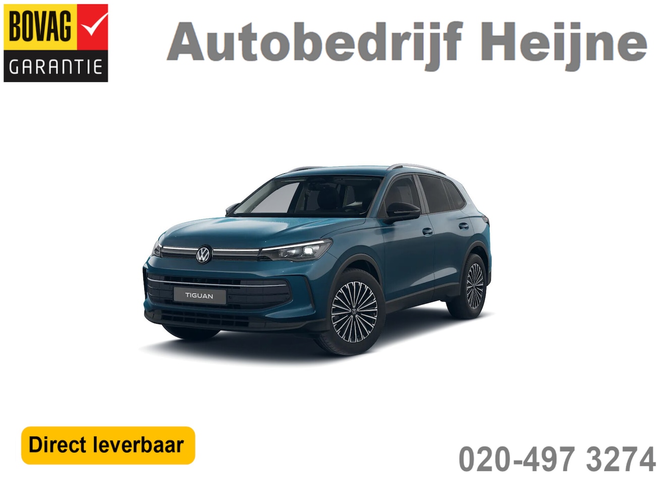 Volkswagen Tiguan - 1.5 eTSI DSG LIFE GOAL 360° CAMERA/IQ.LIGHT/TREKHAAK - AutoWereld.nl
