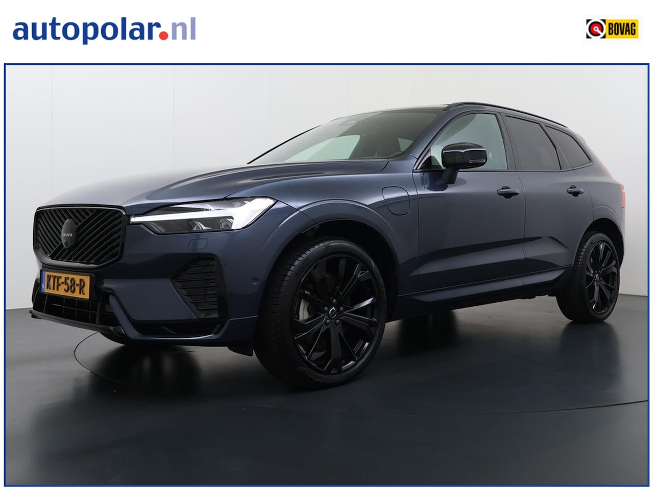 Volvo XC60 - T6 Plug-in AWD Plus Black Edition FACELIFT/Trekhaak/Panodak/Head-Up/360Cam etc. - AutoWereld.nl