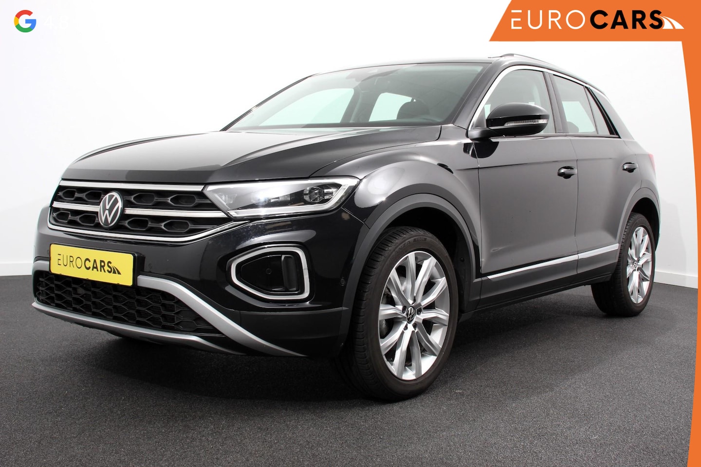 Volkswagen T-Roc - 1.5 TSI DSG Style Navigatie Wireless App connect Adaptive Cruise Control Park Assist Camer - AutoWereld.nl