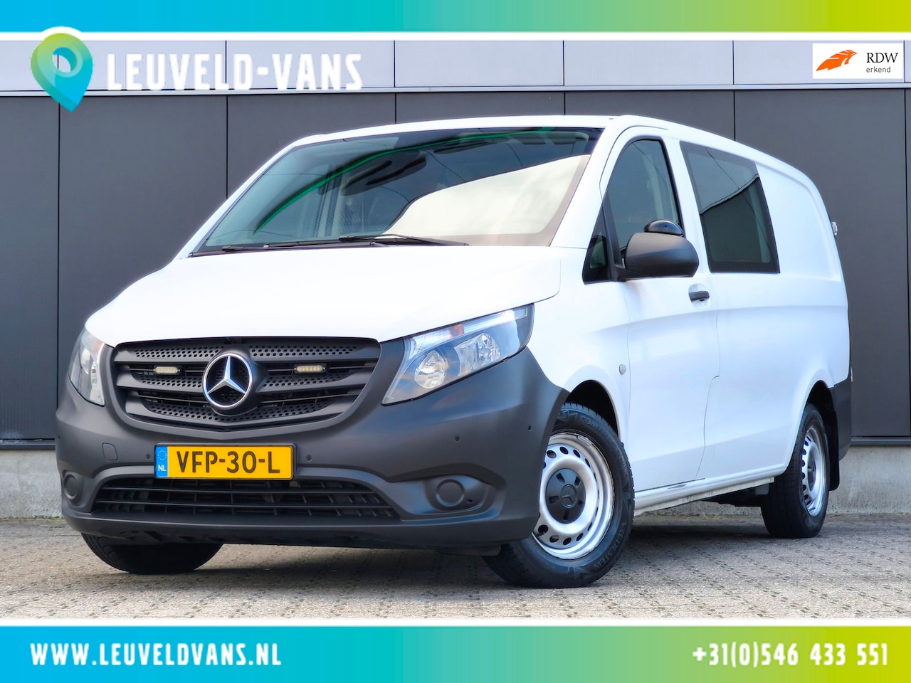 Mercedes-Benz Vito - 114CDI AUT LANG LEER PDC CRUISE CLIMATE - AutoWereld.nl