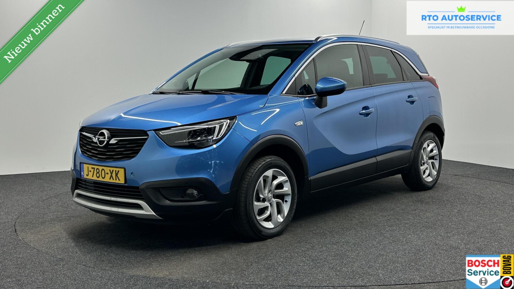Opel Crossland X - 1.2 Turbo Innovation CAMERA ECC LM NAVI CARPLAY. - AutoWereld.nl