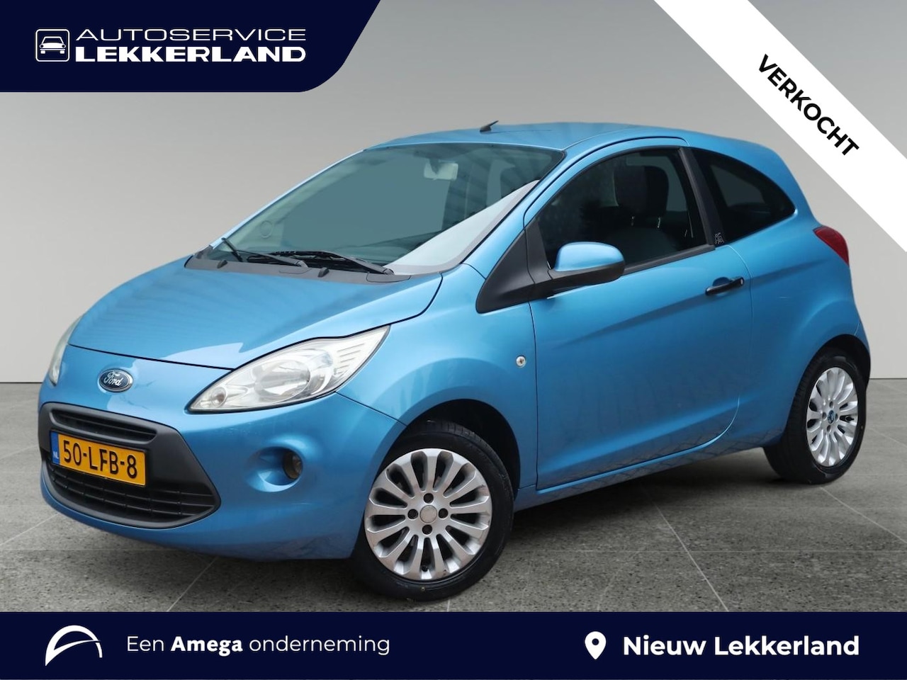 Ford Ka - Titanium X 1.2 69pk | AIRCO | LM-VELGEN | ELEKTRISCH PAKKET | EXTRA GETINTE RAMEN | - AutoWereld.nl
