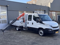 Iveco Daily - 35C17 3.0 410 170PK Automaat Himatic Palfinger Laadkraan Airco Cruise controle Trekhaak 35