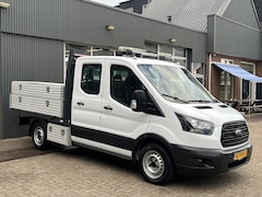 Ford Transit - 310 2.0 TDCI DC BTW VRIJ Euro 6 Open laadbak Pick-up Gereedschapskisten Airco Trekhaak 260